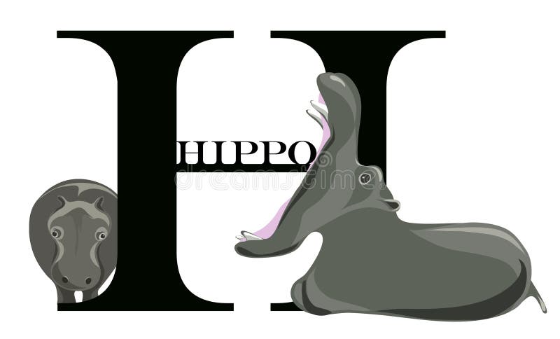 H (hipopótamo)