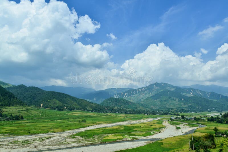 The H`Mong`s terraced rice field and their traditional houses in La Pan Tan commune, Mu Cang Chai dist., Yen Bai prov., Viet Nam. The H`Mong`s terraced rice field and their traditional houses in La Pan Tan commune, Mu Cang Chai dist., Yen Bai prov., Viet Nam