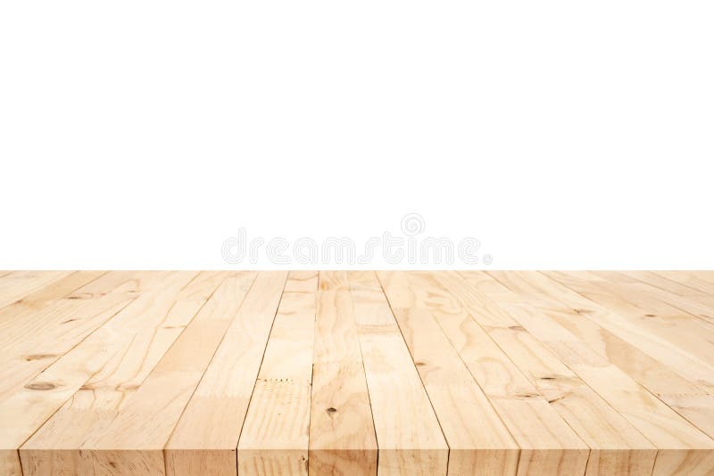 H? rlig textur f? r? verkant f? r texturtr? tabell p? vit bakgrund F? r skapa produktsk? rm eller designtangentvisuella hj? lpmedlet arkivbild