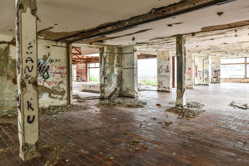 Hôtel abandonné photos stock Hôtel abandonné photos stock