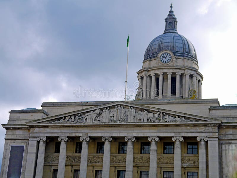 Hôtel de ville de Nottingham photographie stock Hôtel de ville de Nottingham photographie stock