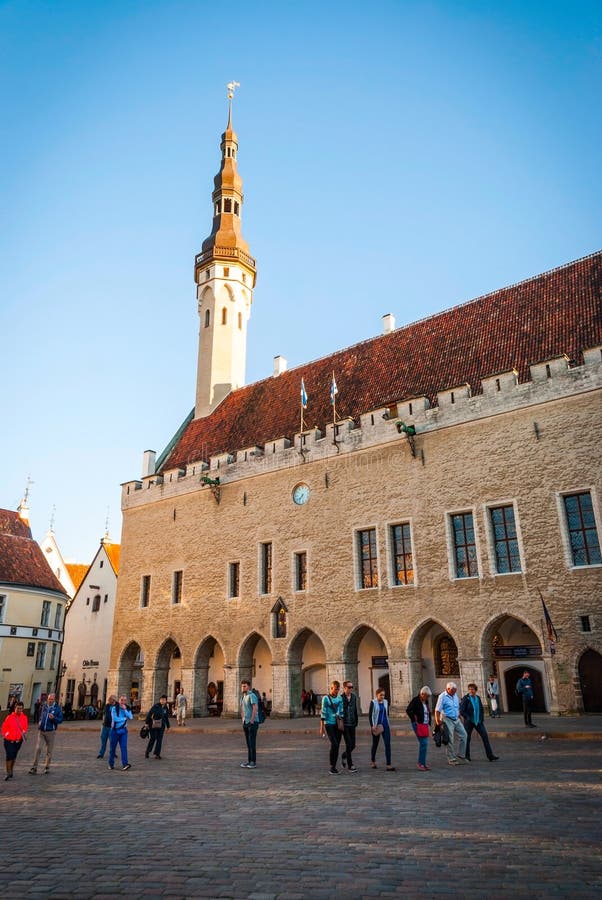 Hôtel De Ville De Tallinn Dans