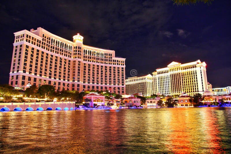 H?tel et casino de Bellagio ? Las Vegas image libre de droits H?tel et casino de Bellagio ? Las Vegas image libre de droits