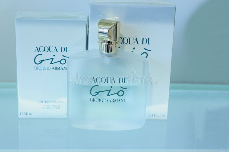 armani aqua blue