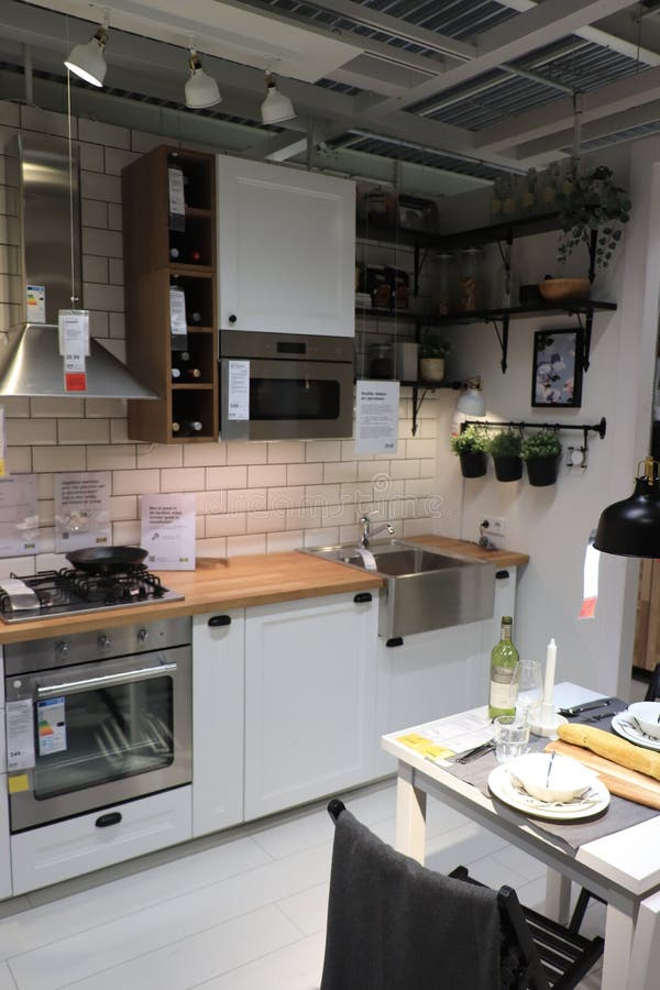 Haarlem, the Netherlands October 9th, 2021 Ikea Store Showroom