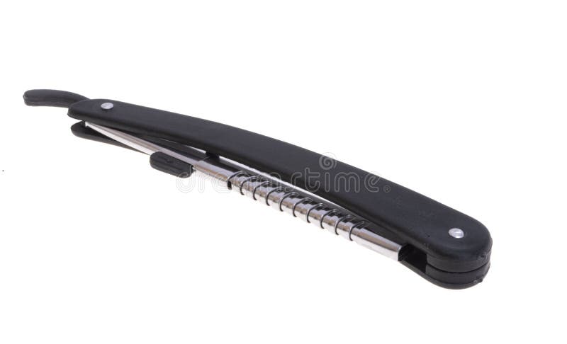 Haaruitdunning, geïsoleerd stock fotografie