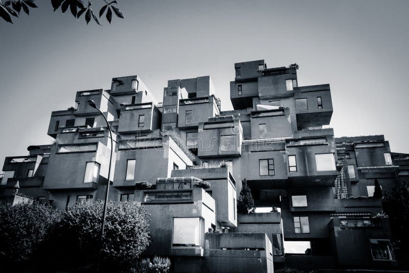 Habitat 67 - minimalist modernism in Montreal