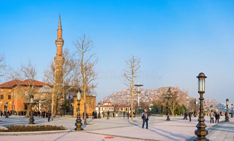 Haci Bayram kwadrat zdjęcie stock Haci Bayram kwadrat zdjęcie stock