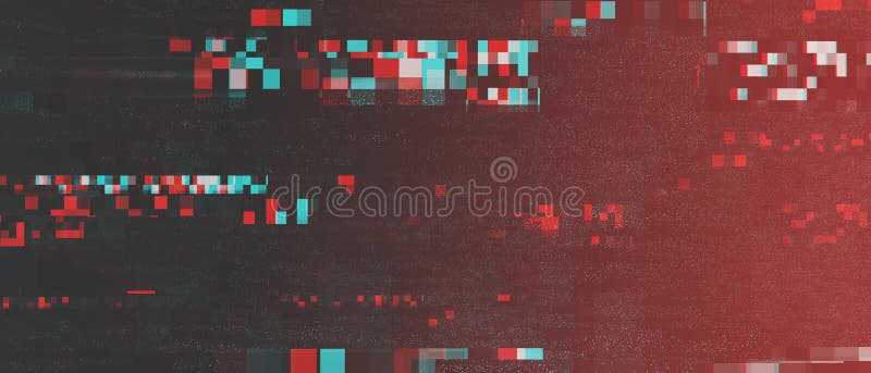 Hacked damaged computer screen stock images