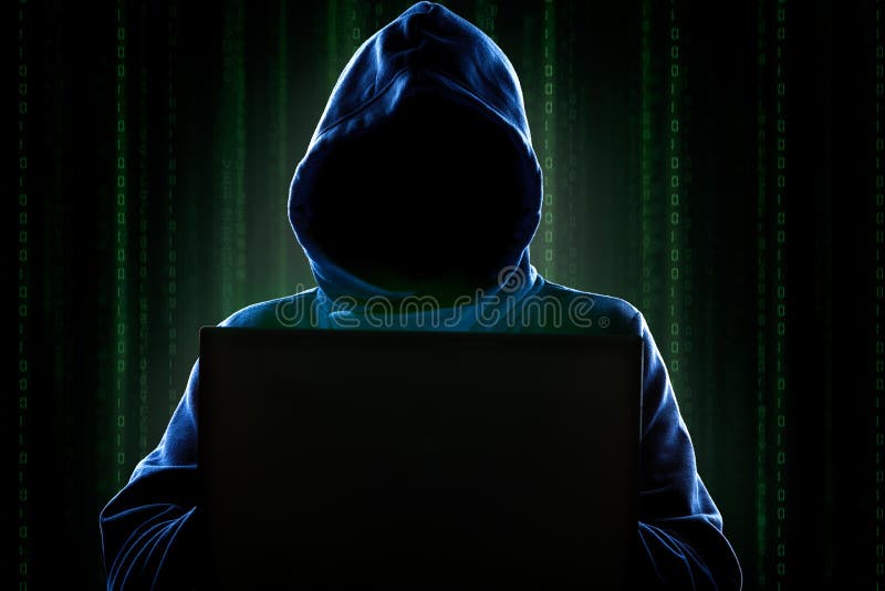Hacker royalty free stock photography