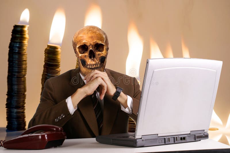Hacker malware computer stock photos Hacker malware computer stock photos