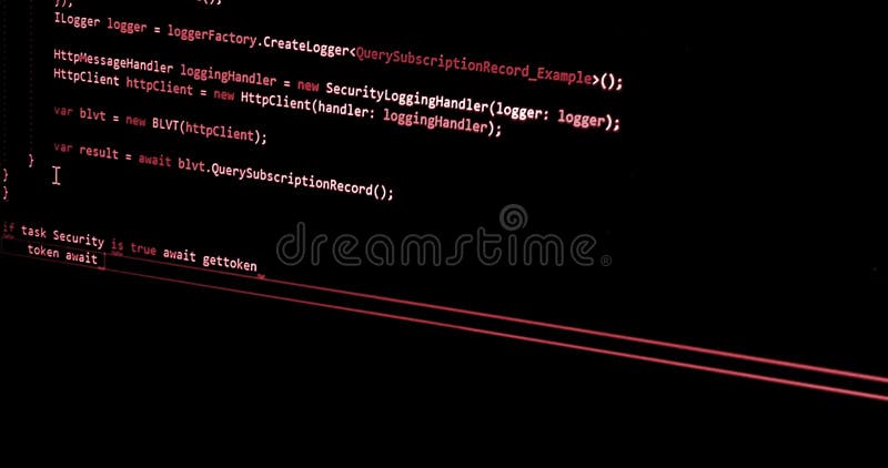 Programator hacker scrie cod rău intenționat pe laptop securitate cibernetică stock video