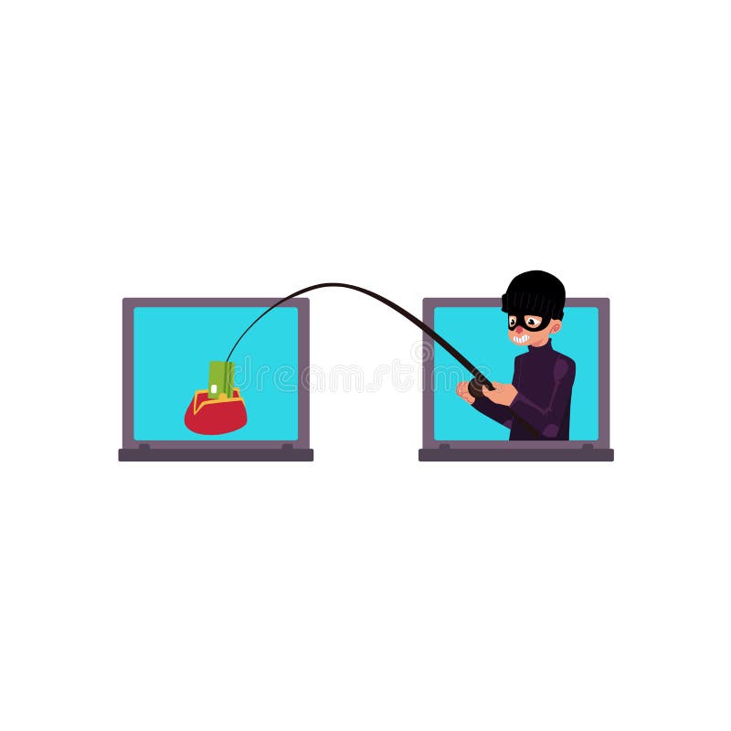 Hacker Stealing Credit Card Fishing Rod Stock Illustrations – 26 Hacker  Stealing Credit Card Fishing Rod Stock Illustrations, Vectors & Clipart -  Dreamstime