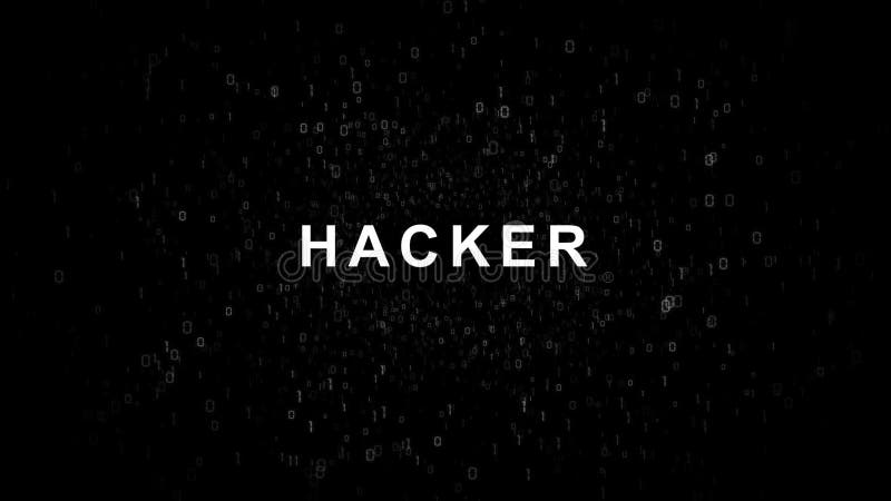 Hackers. The problem of Internet Security. stock illustration