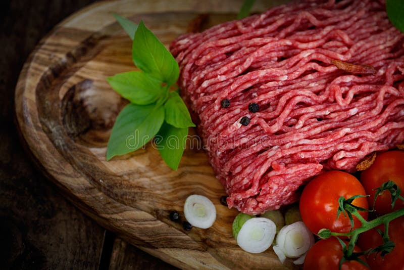 Hackfleisch stockbilder