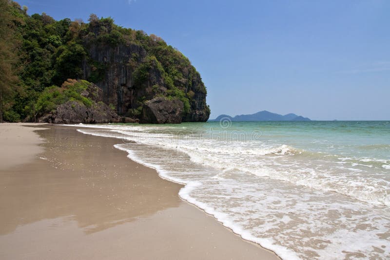 Had Sun beach, Trang province, Thailand.