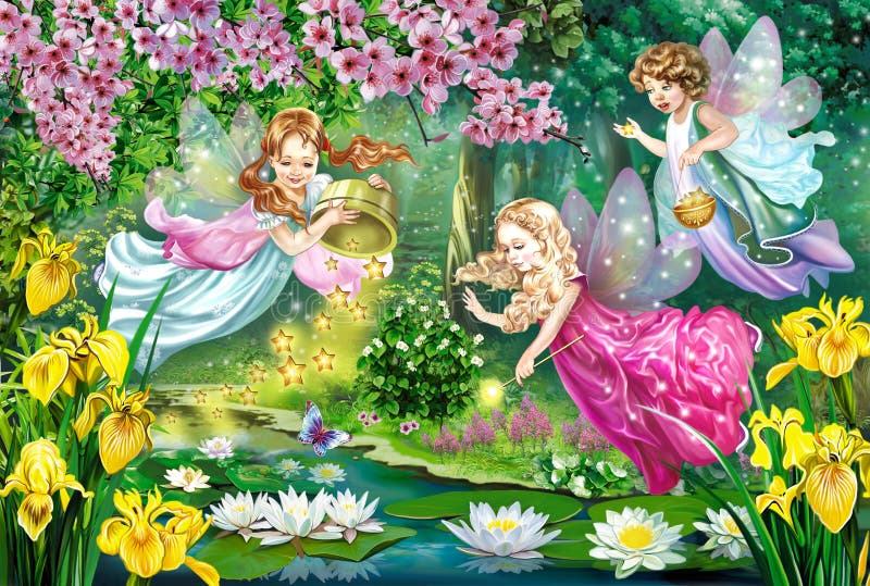 Hadas de flores pequeñas stock de ilustración. Ilustración de hembra - 240925161 Hadas de flores pequeñas stock de ilustración. Ilustración de hembra - 240925161