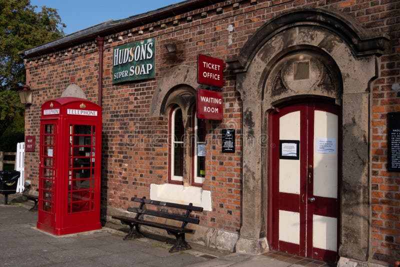 Hadlow Road Train Station Museum Willaston Cheshire September 2020