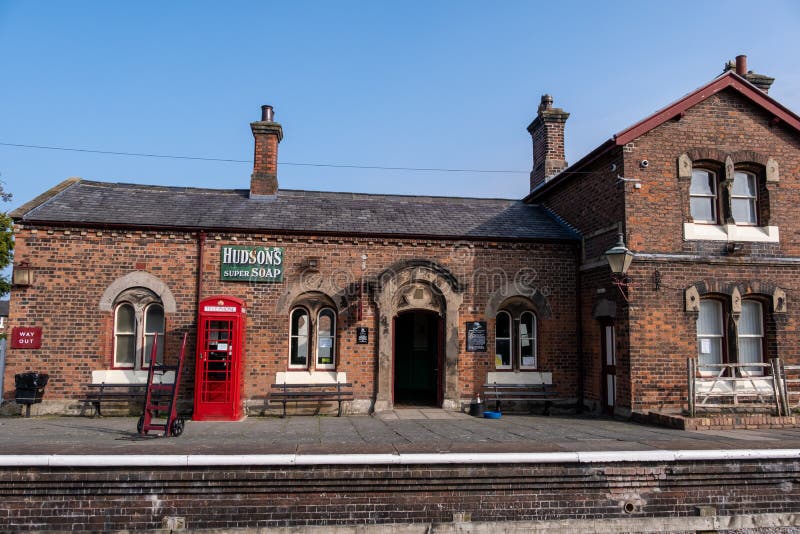 Hadlow Road Train Station Museum Willaston Cheshire September 2020