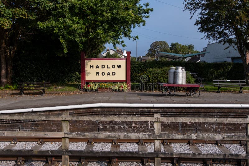 Hadlow Road Train Station Museum Willaston Cheshire September 2020