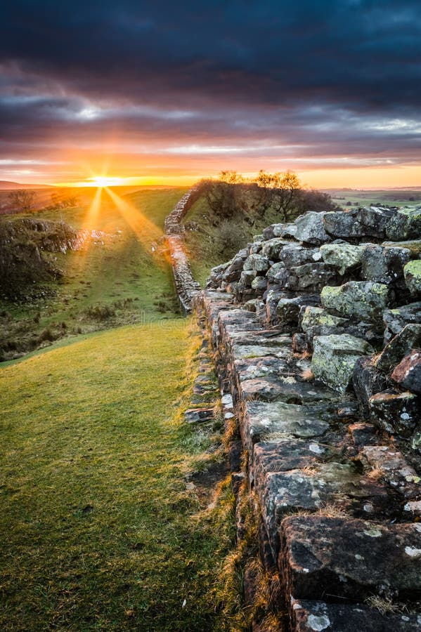 Hadrian`s Wall, Northumberland