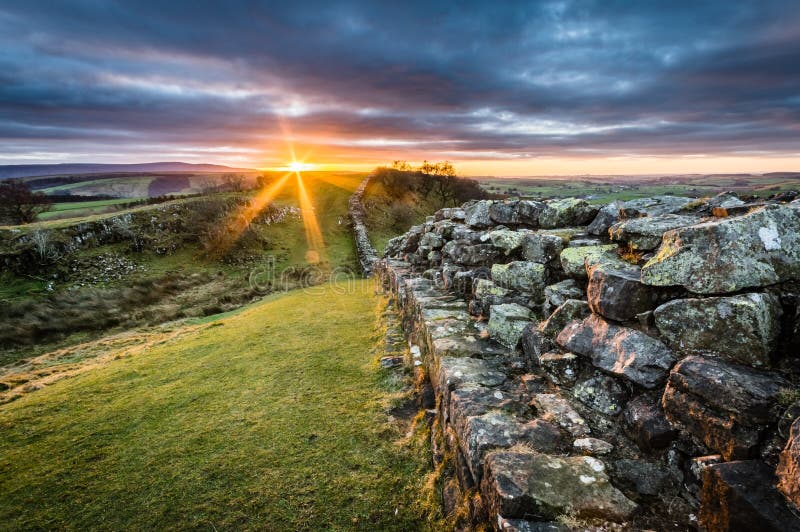 Hadrian`s Wall, Northumberland