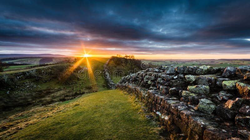 Hadrian`s Wall, Northumberland