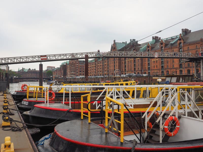 Hafencity em Hamburgo imagem de stock royalty free