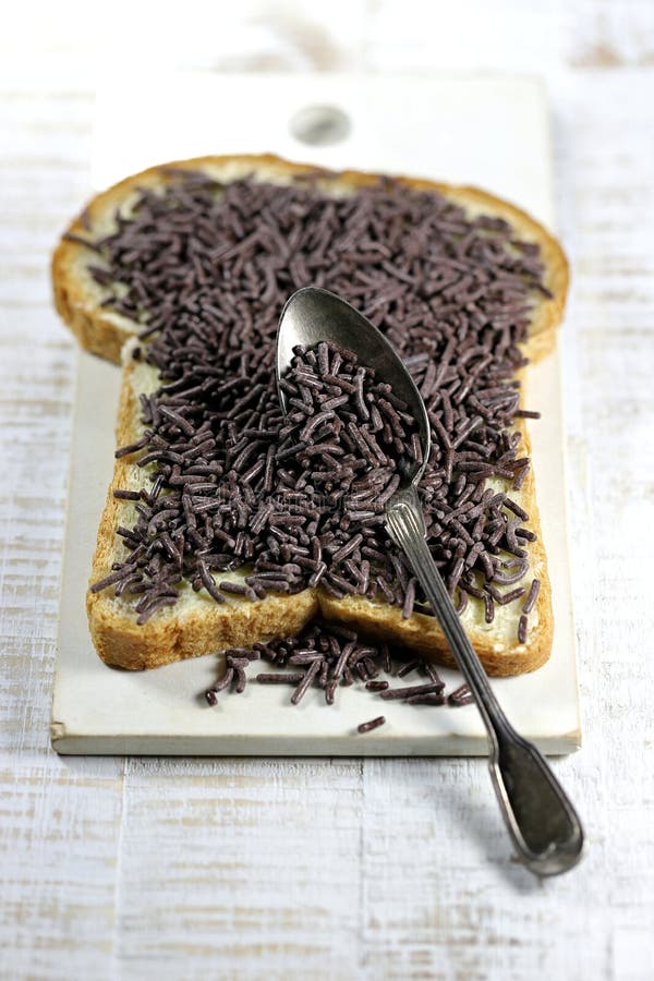 Hagelslag stock image. Image of chocolate, ceramic, nutrition 132780781