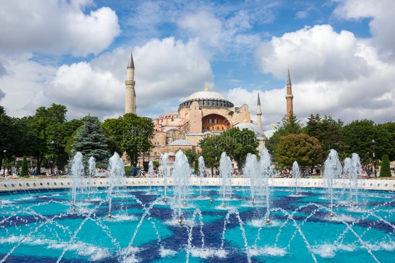 Hagia Sophia in Instanbul royalty free stock photography Hagia Sophia in Instanbul royalty free stock photography