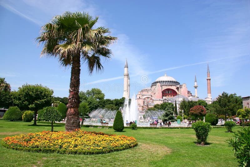 Hagia Sophia is the famous historical building of the Istanbul. Now it's a museum as a world wonder. Hagia Sophia is the famous historical building of the Istanbul. Now it's a museum as a world wonder.