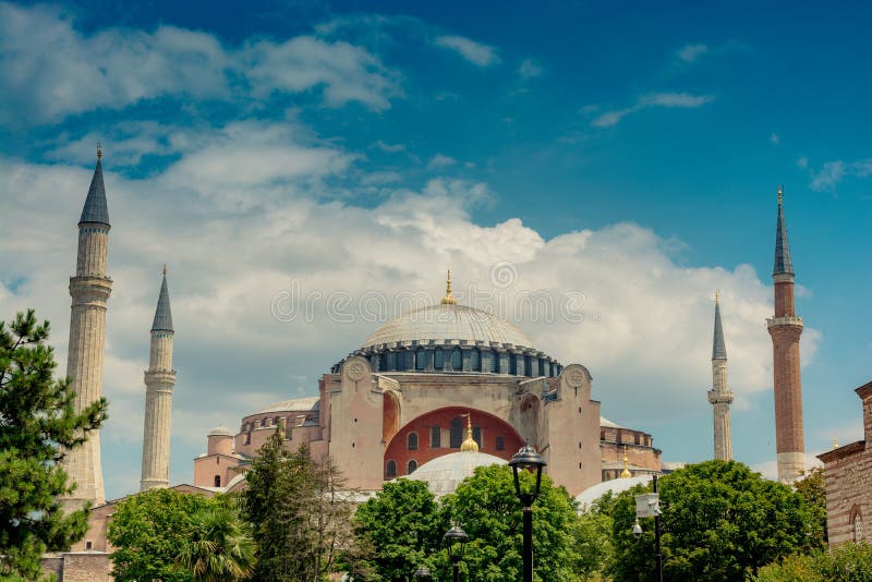 Hagia Sophia, le monument de renommée mondiale photographie stock libre de droits Hagia Sophia, le monument de renommée mondiale photographie stock libre de droits