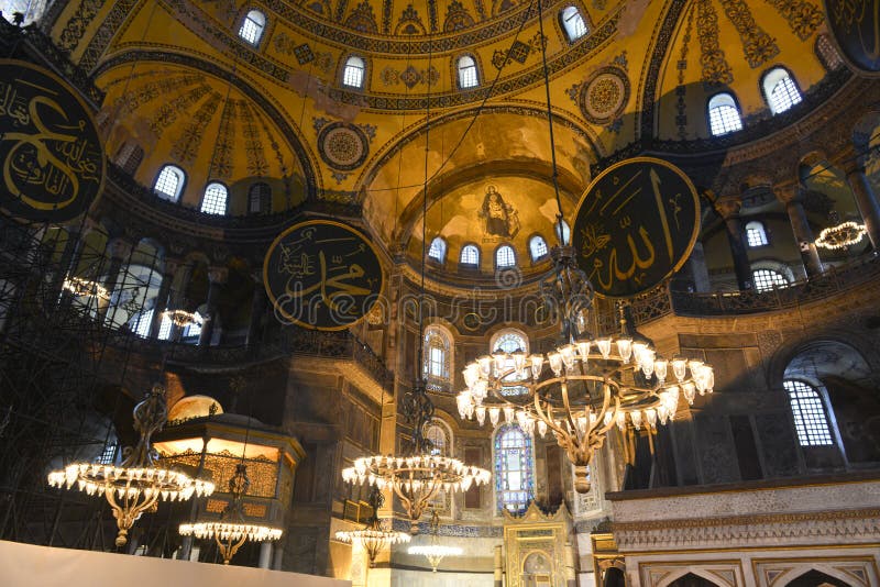 Hagia Sophia Mosque - Istambul, Turquia imagens de stock Hagia Sophia Mosque - Istambul, Turquia imagens de stock