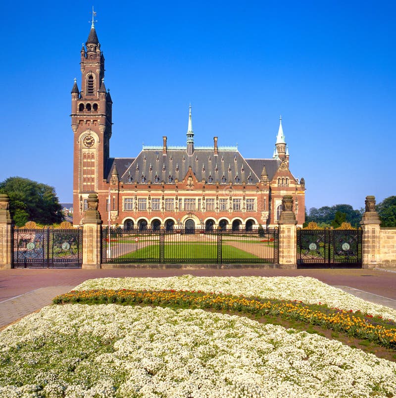 hague Holland narodów pałac pokój jednoczący fotografia royalty free hague Holland narodów pałac pokój jednoczący fotografia royalty free