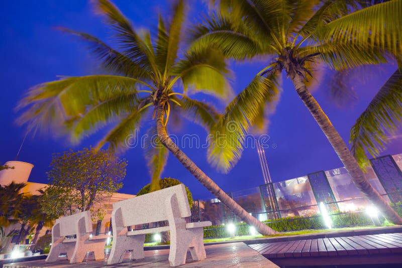 Hainan sanya airport smoking area scenery