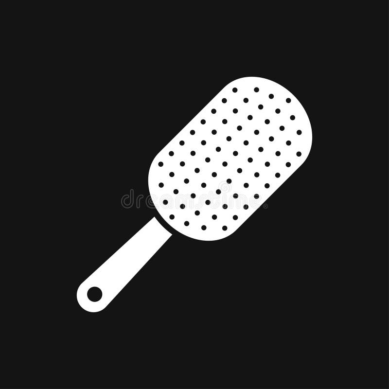 Hair Brush Icon Logo, Illustration, Vector Sign Symbol for Design Stock