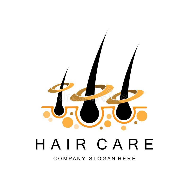 Hair Care Logo Vector Icon Skin Health Illustration Design Concept ...