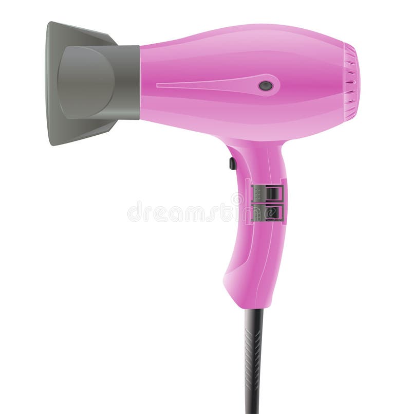 The Hair Dryer. stock vector. Illustration of color, haircut - 14780352 The Hair Dryer. stock vector. Illustration of color, haircut - 14780352