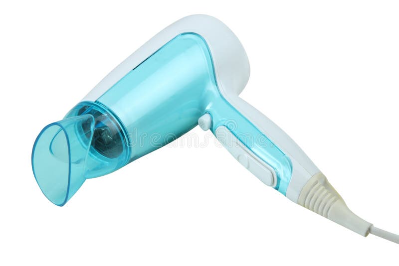 Blue and White Hair Dryer - wide 2