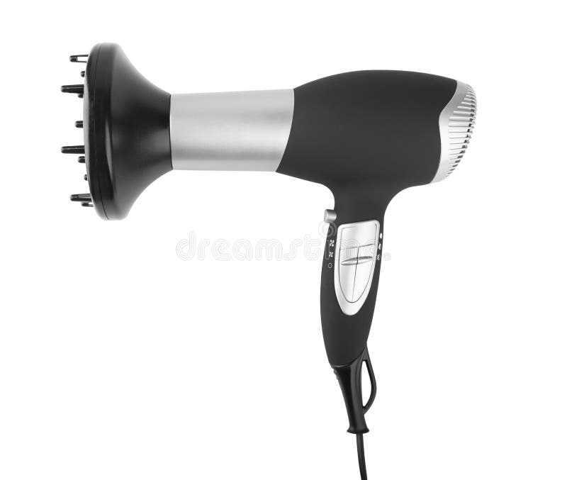 Hair dryer isolated