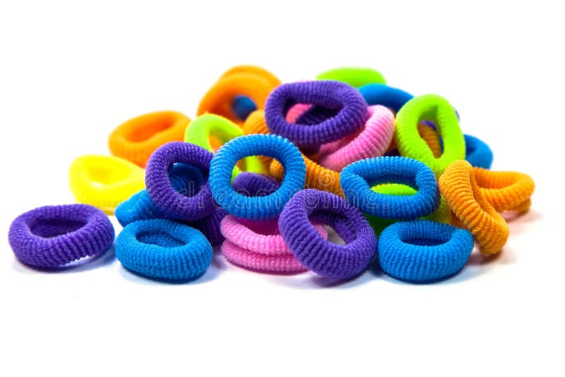 Hair elastic bands stock image. Image of band, hair, acccessory 88196095