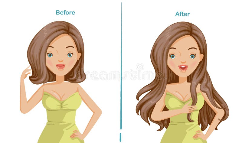 Hair extension stock illustration. Illustration of hairstyles - 126763825 Hair extension stock illustration. Illustration of hairstyles - 126763825