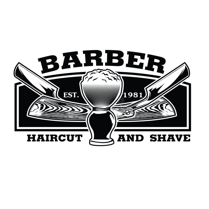 Luxury Barber Shop Logo Stock Illustrations – 720 Luxury Barber Shop ...