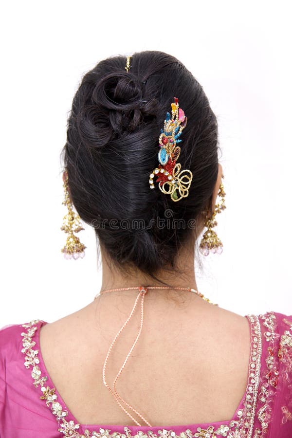 Hair Style of an Indian Woman Stock Photo - Image of back, clip: 9364064 Hair Style of an Indian Woman Stock Photo - Image of back, clip: 9364064