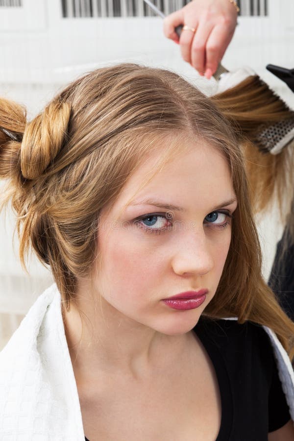 Hair styling stock photo. Image of design, elegance, care 24785268