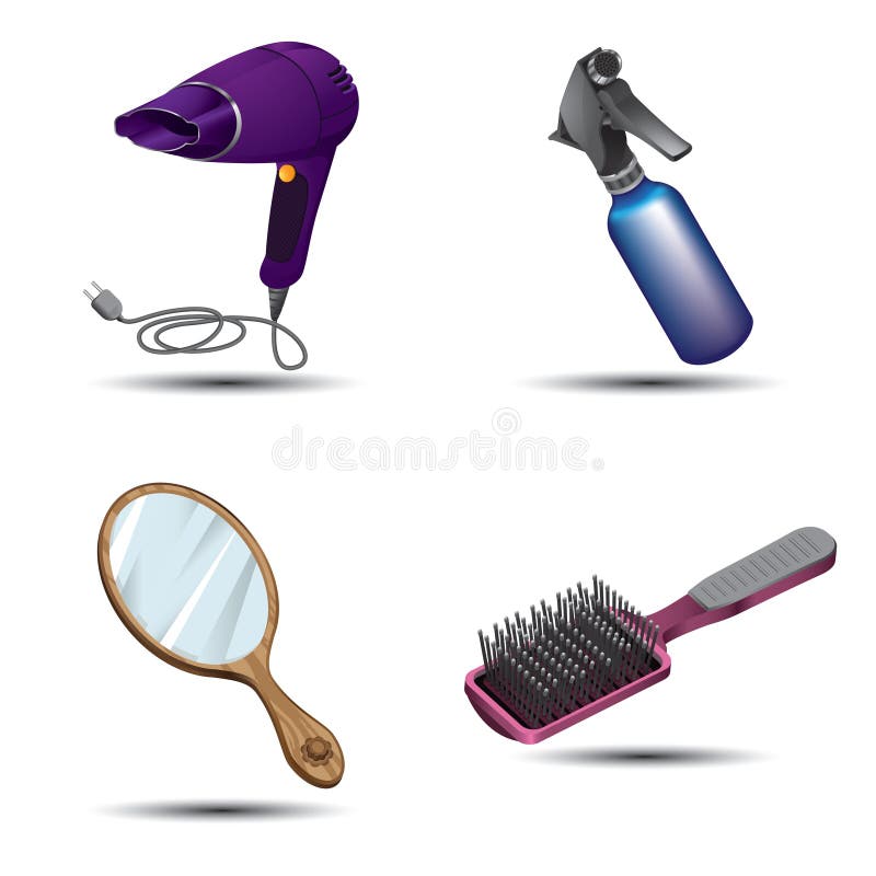 Hair Styling Tools Stock Illustrations – 2,092 Hair Styling Tools Stock  Illustrations, Vectors & Clipart - Dreamstime