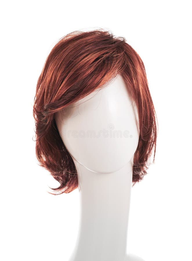 Mannequin Head With Wig And Bald Mannequins Stock Photo - Download