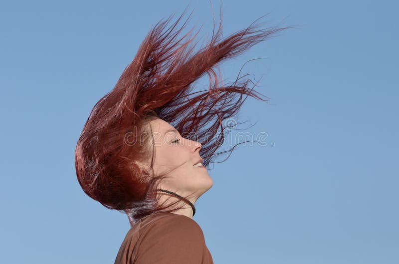 Hair royalty free stock photo