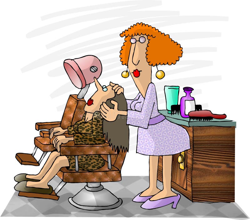 Hairdresser Stock Illustrations 37 879 Hairdresser Stock