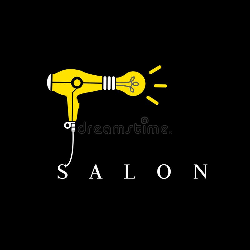 Hairdresser Salon Logo Creative Hair Stylist Logo Stock Vector Illustration Of Background Fashion 111106061